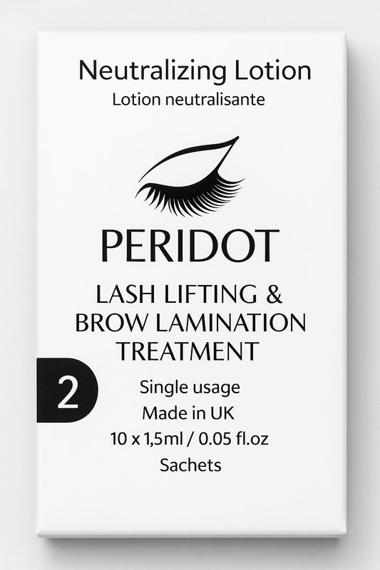 Peridot Lash & Brow Neutralizing Lotion – Step 2 | 5ml