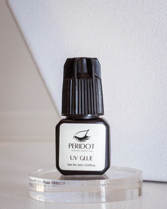UV Glue – Fast-Drying & Long-Lasting Lash Adhesive (5ml / 0.17 fl. oz) | Peridot Lashes