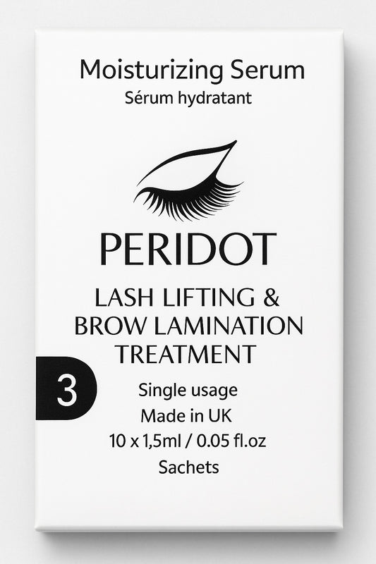 Peridot Lash & Brow Moisturizing Serum – Step 3 | 5ml